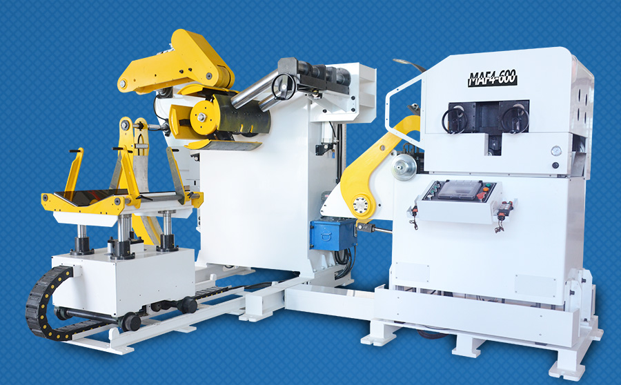 中板冲床三合一送料机